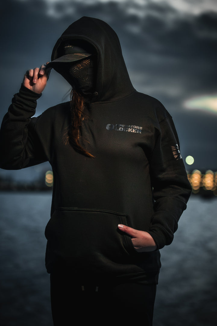 Tactical Hoodie – Blackout Edition