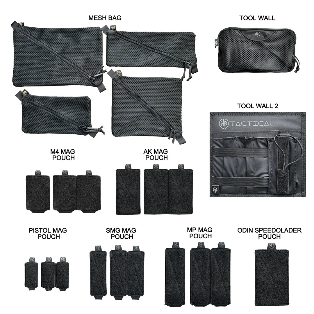 Ghost Bag – Modular Velcro Pouches