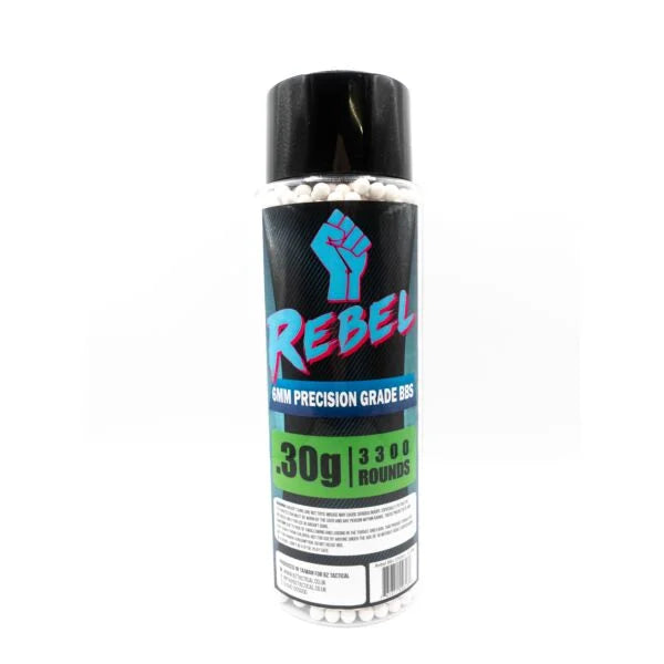 Rebel Precision 6mm BBs – 3300ct Bottle